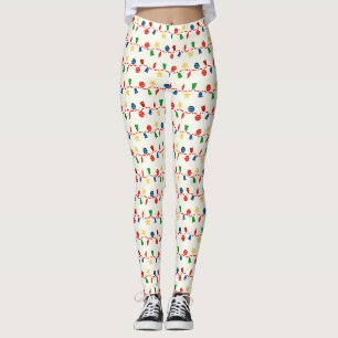 Charmante Retro Weihnachtsschmuck Leggings