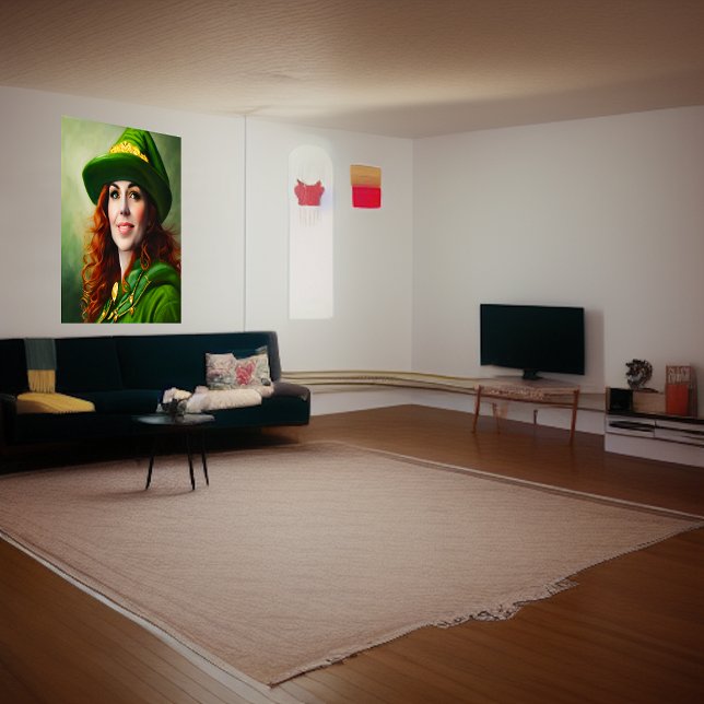 Charmante rote Haare | AI Art Poster (Von Creator hochgeladen)