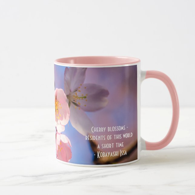 Charmante Sakura-Blüten Tasse (Rechts)