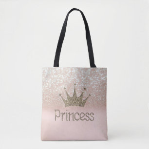 Charmante Tiara, Prinzessin, Glitter Bokeh