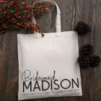 Charmante und raffinierte Leinwand Tote Tasche