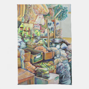 Charmante Versprechen des Fine Tekka Centre, Singa Geschirrtuch