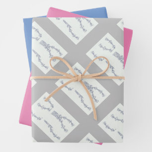 Charmante Verzauberung  Geschenkpapier Set