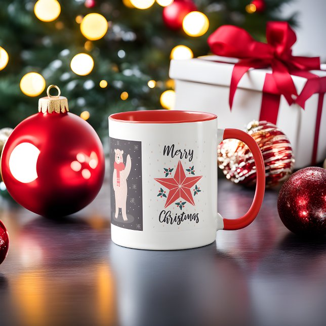 Charmante Weihnachts-Tasse mit 4 festlichen Design Tasse (Von Creator hochgeladen)