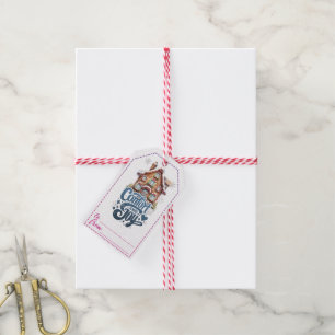 Charmante Weihnachtsgeschenke mit gemütlicher Hütt Geschenkanhänger