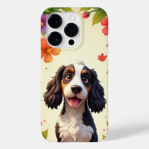 🐶 Charmanter Cartoon-Hund Freude ✨ Süß Verspielt Case-Mate iPhone 14 Pro Hülle