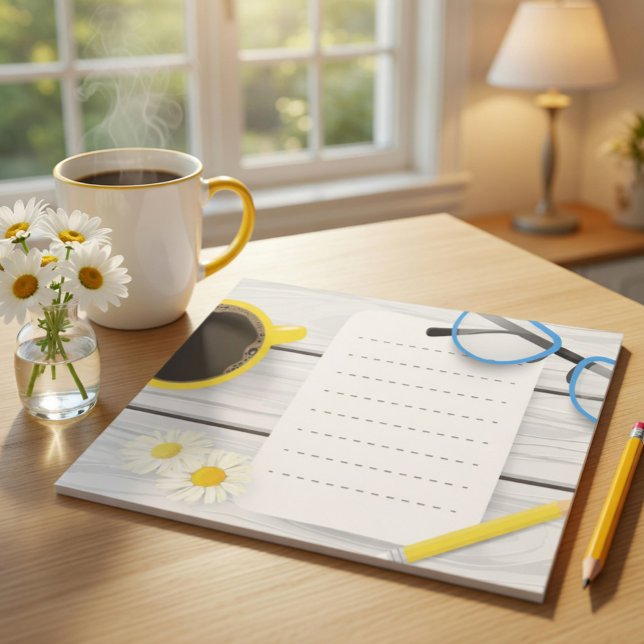 Charmanter Schreibtisch 40 Seiten Notepad mit Coff Notizblock (Von Creator hochgeladen)