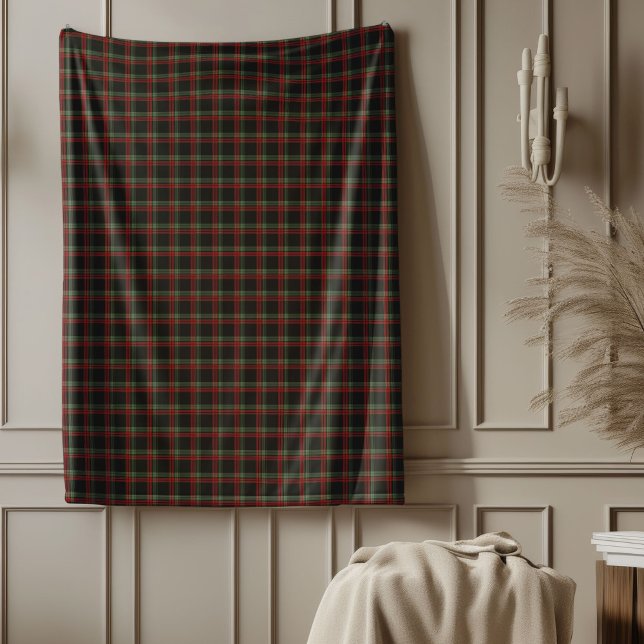 Charmanter Tartan-Throw für klassische Weihnachtsd Fleecedecke (Charming Tartan Throw for Classic Christmas Decor Fleece Blanket)