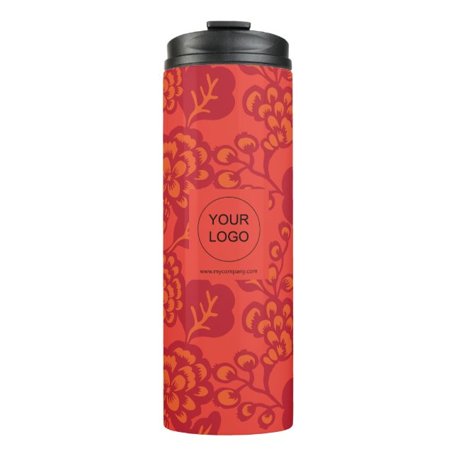 Charmanter zeichn des Osterhsonns Thermosbecher (Vorderseite)