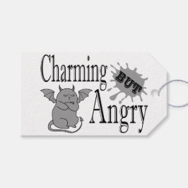 Charmantes, aber wütend kleines böses Zitat lustig Geschenkanhänger