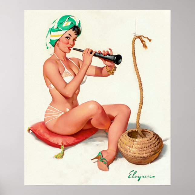 Charmantes Button Poster (Vorne)