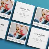 Charmantes einfaches Retro Makeup Artist Foto