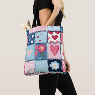 Charmantes Niedliches Patchwork-Design
