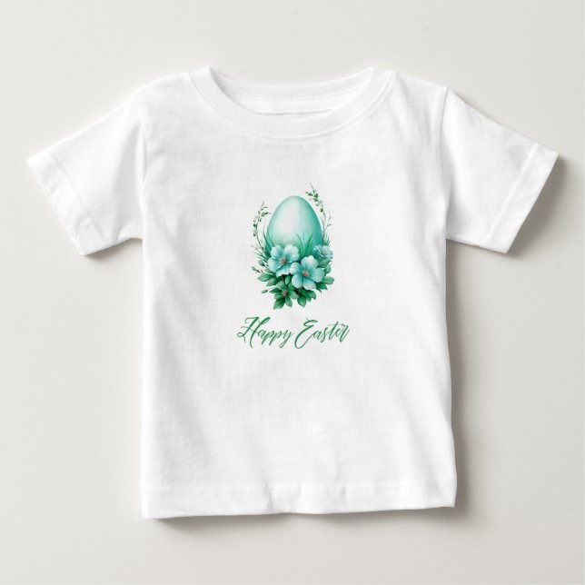 Charmantes Ostereier - Festliche Illustration Baby T-shirt (Vorderseite)