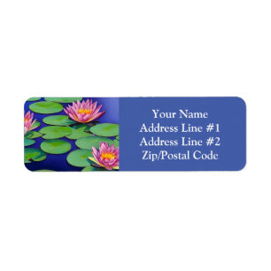 Charmantes Pink Water Lilies