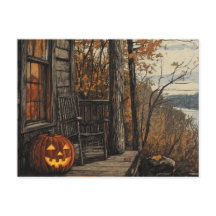 Charmantes Rustikales Halloween Bauernhaus