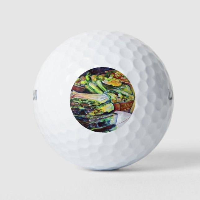 Charmantes Versprechen eines schönen Tekka-Zentrum Golfball (Vorderseite)
