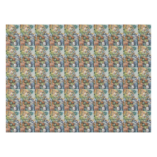 Charmantes Versprechen eines schönen Tekka-Zentrum Tischdecke (Vorderseite (Horizontal))