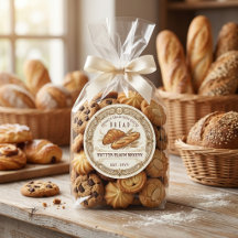 Charmantes Vintage-Butter-Bloom-Bäckerei