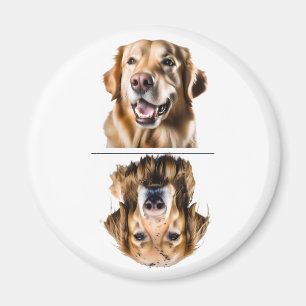 Charmarer Golden Retriever Geschirrspüler Magnet