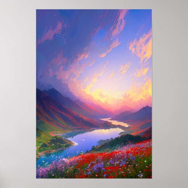 Charme des Tals Poster (Vorne)