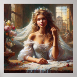 Charme Lächeln Poster