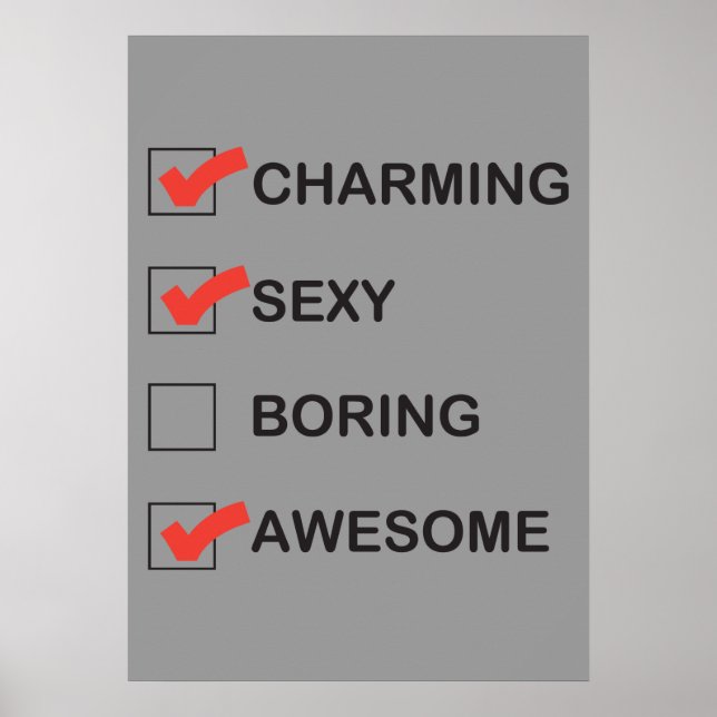 Charme Poster (Vorne)