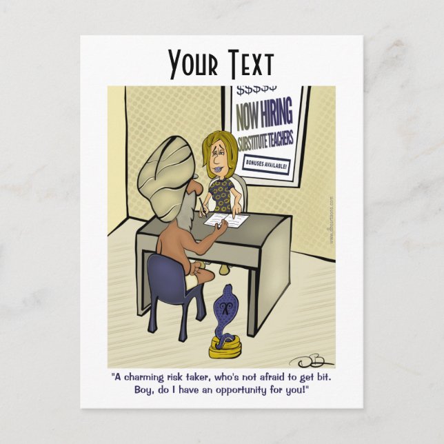 Charme Postkarte (Vorderseite)