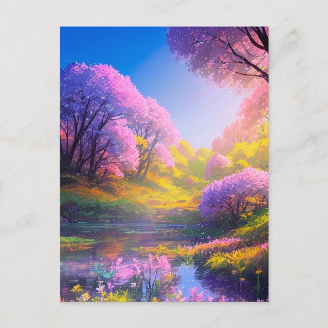 Charme-Sumpf Postkarte (Vorderseite)