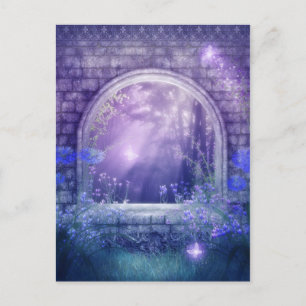 Charmed Woodlands Postcard Postkarte