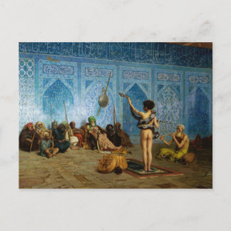 Charmer der Serpents Postkarte