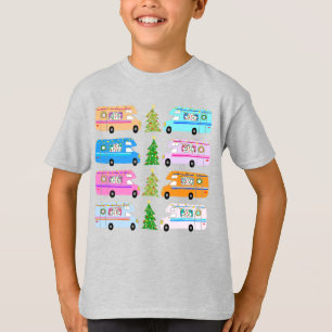 Charmiger Weihnachts-Camper Retro-Wohnmobile RV We T-Shirt