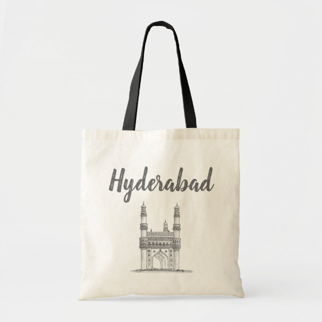 Charminar, Hyderabad, Indien Tragetasche (Vorne)