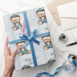 Charming Baby Shower Geschenkwrap Geschenkpapier