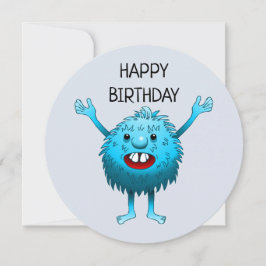 Charming Blue Creation Einladung