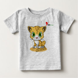 Charming Cat Baby T - Shirt