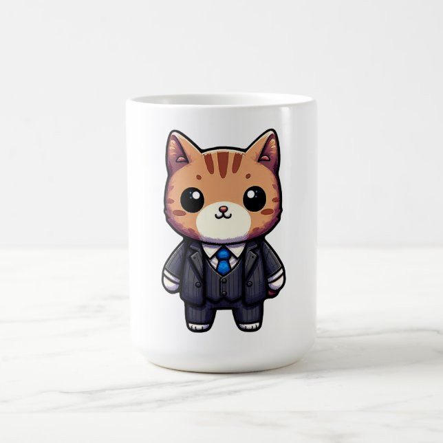 Charming Cat Boss Kaffeetasse (Mittel)