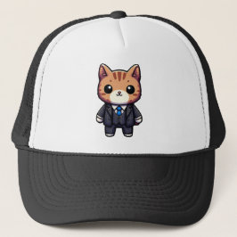 Charming Cat Boss Truckerkappe
