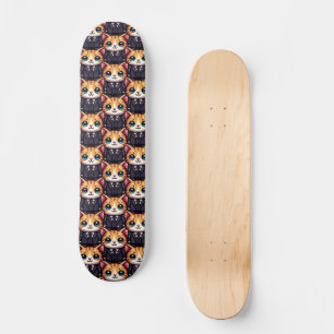 Charming Cat Führungskraft Skateboard