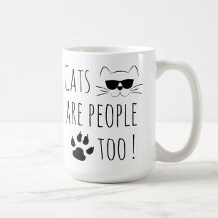 Charming Cats sind zu viele Menschen Kaffeetasse