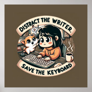 Charming Chaos: Das Wesen des Schriftstellers Poster