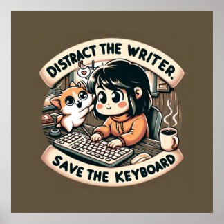 Charming Chaos: Das Wesen des Schriftstellers Poster