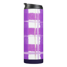 Charming Checks in Lilac and White