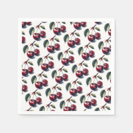 Charming Cherries Serviette