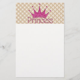 Charming Chic Pearls, Tiara, Prinzessin, Glitterie Briefpapier