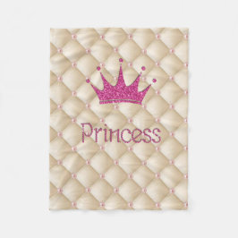Charming Chic Pearls, Tiara, Prinzessin, Glitterie Fleecedecke