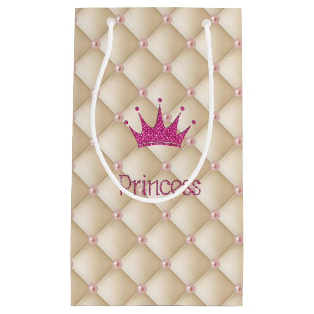 Charming Chic Pearls, Tiara, Prinzessin, Glitterie Kleine Geschenktüte (Vorderseite)