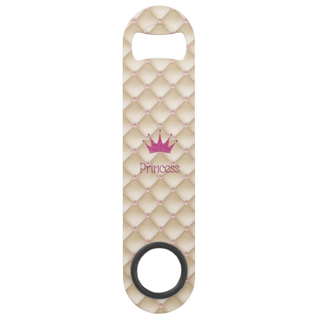 Charming Chic Pearls, Tiara, Prinzessin, Glitterie Speedflaschenöffner (Vorderseite)