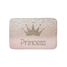 Charming Chic Tiara, Prinzessin, Glitzer Bokeh Badematte