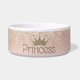 Charming Chic Tiara, Prinzessin, Glitzer Bokeh Napf